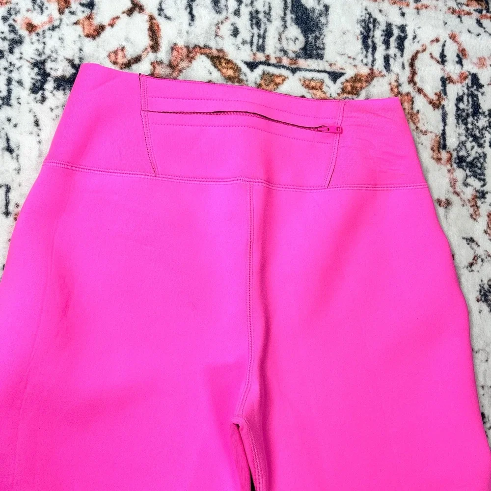 NWT Skims Sport Swim Pants Taffy Pink Neoprene High Rise Scuba Leggings Large